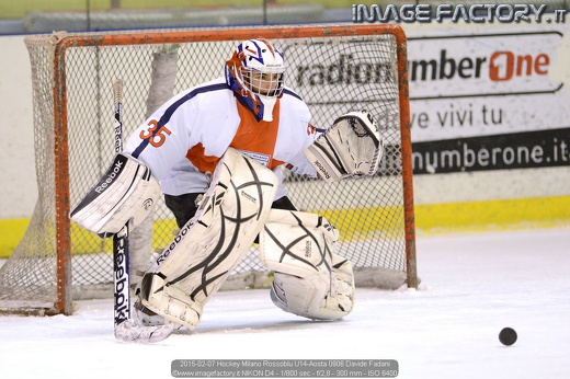 2015-02-07 Hockey Milano Rossoblu U14-Aosta 0906 Davide Fadani
